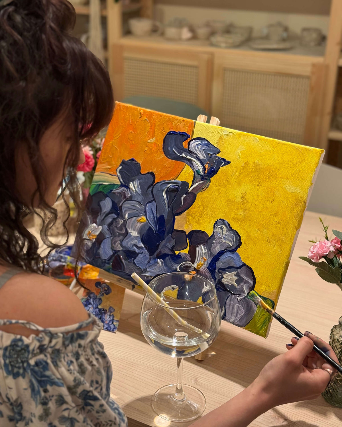 Paint&Wine - WineGogh - radionica slikanja u Zagrebu