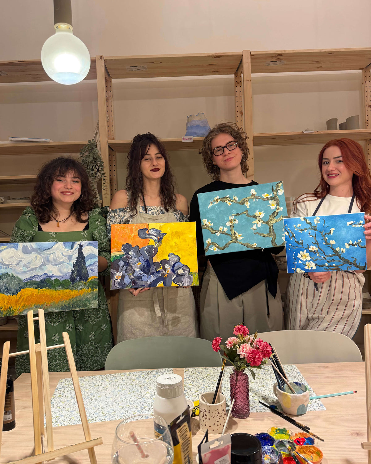 Paint&Wine - WineGogh - radionica slikanja u Zagrebu